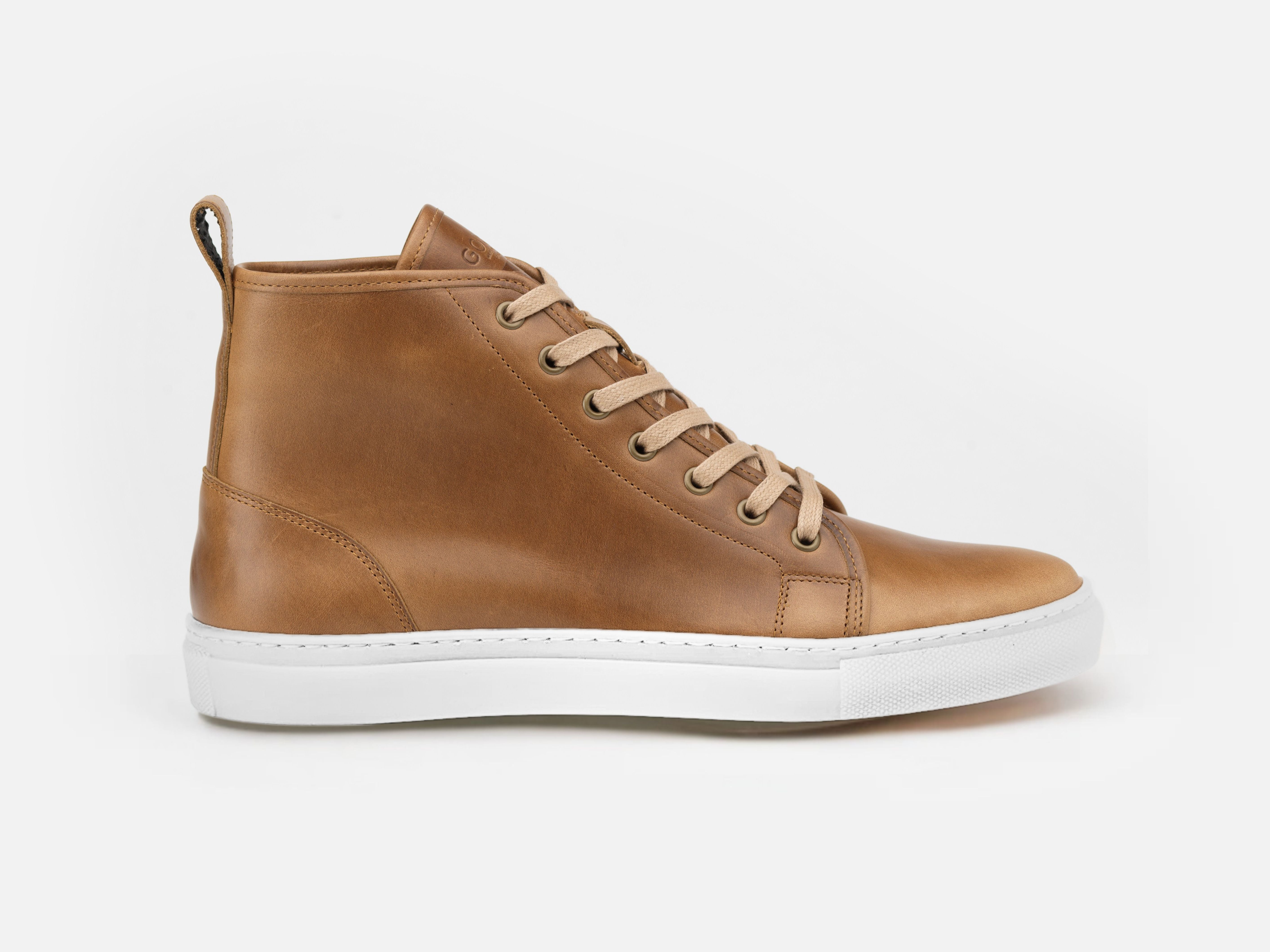 Rose Anvil X GORAL SMUGS High Top Sneaker 2.0 - Horween Natural PRE-ORDER