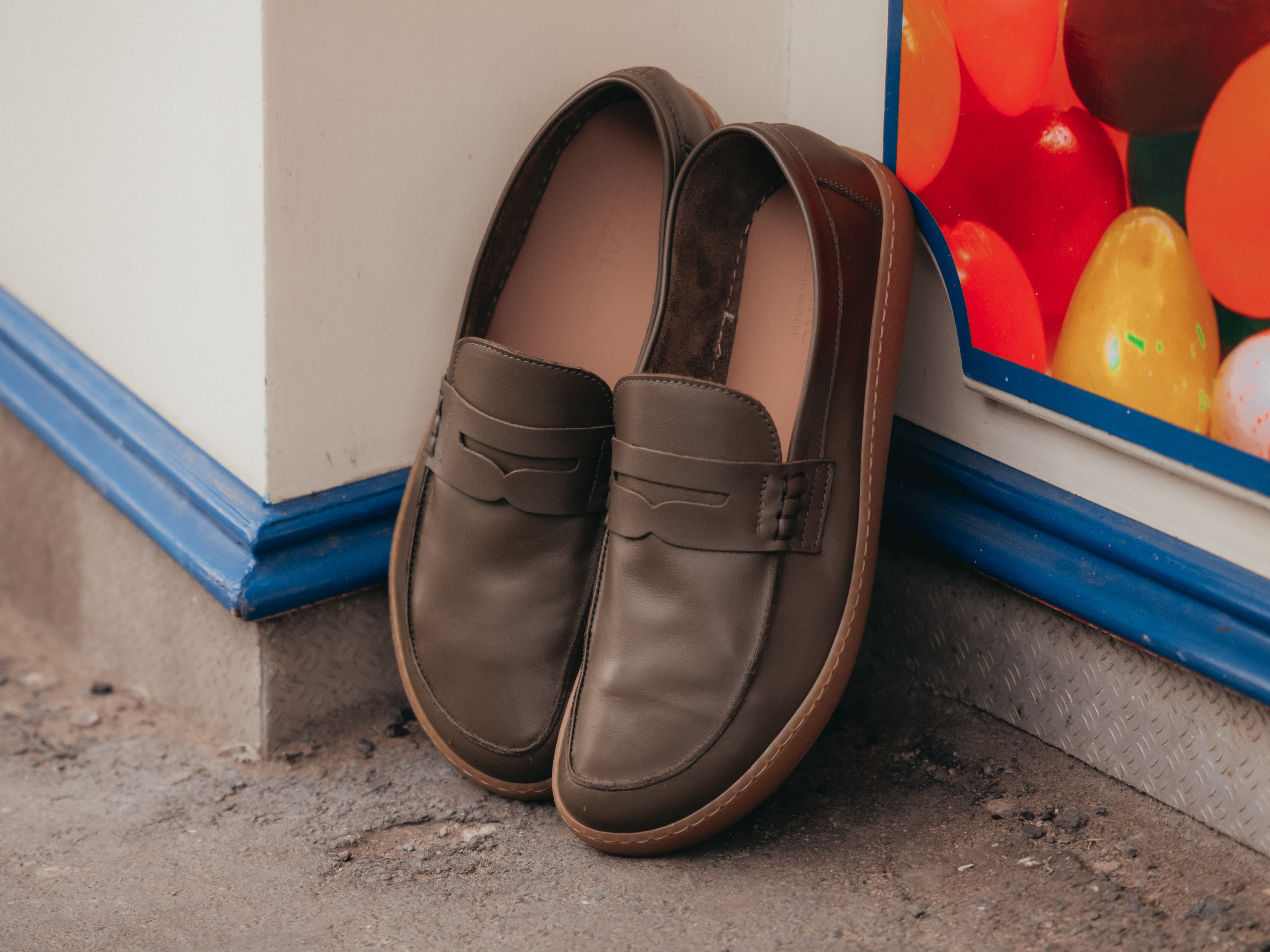 Barefoot Loafer - Green Calfskin Nappa Leather - GORAL 