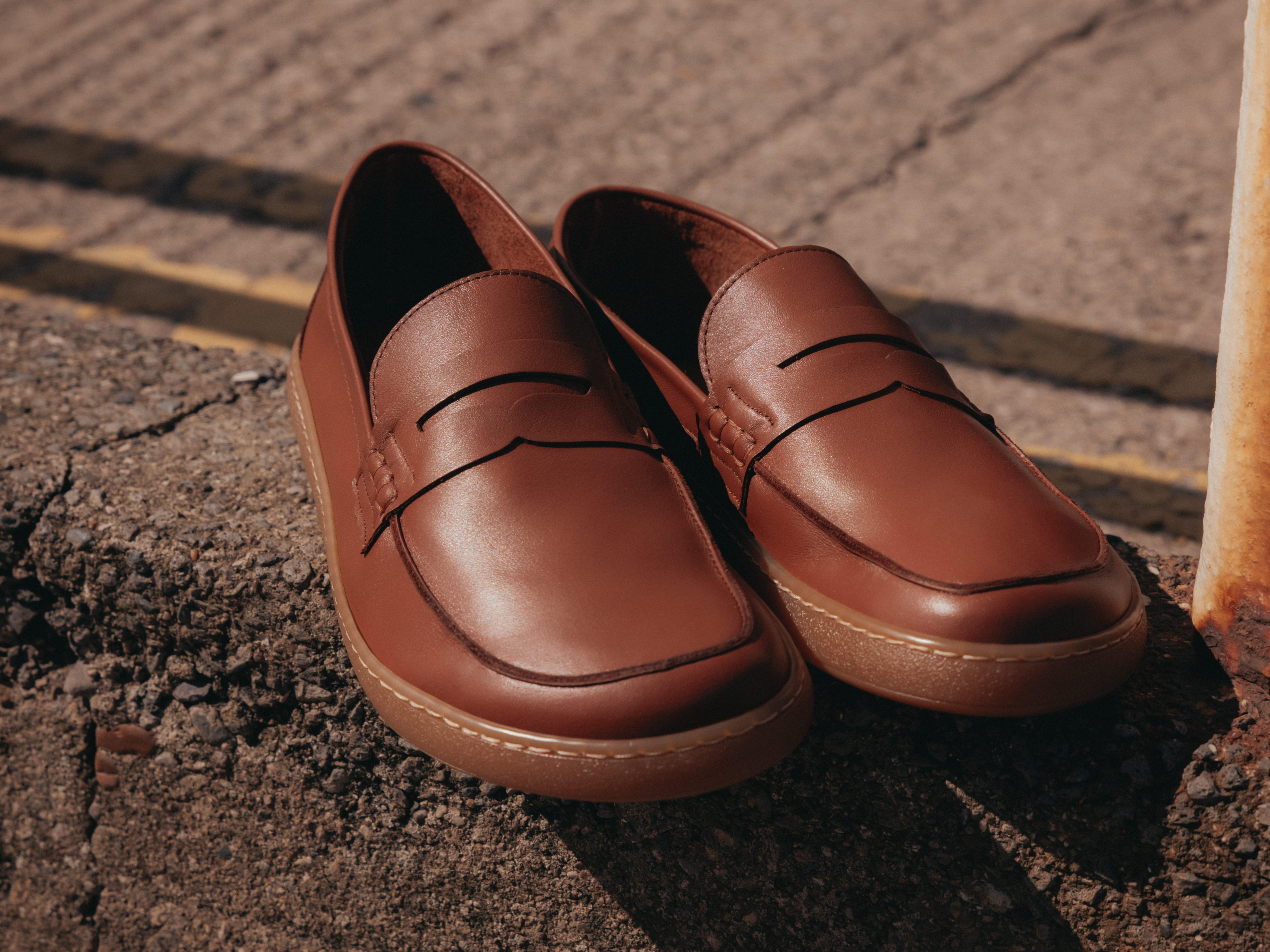 Barefoot Loafer - Natural Calfskin Nappa Leather - GORAL 