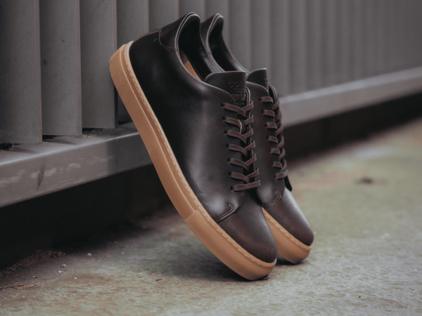 The Mellor II Sneaker - Horween Dark Brown Leather - GORAL 
