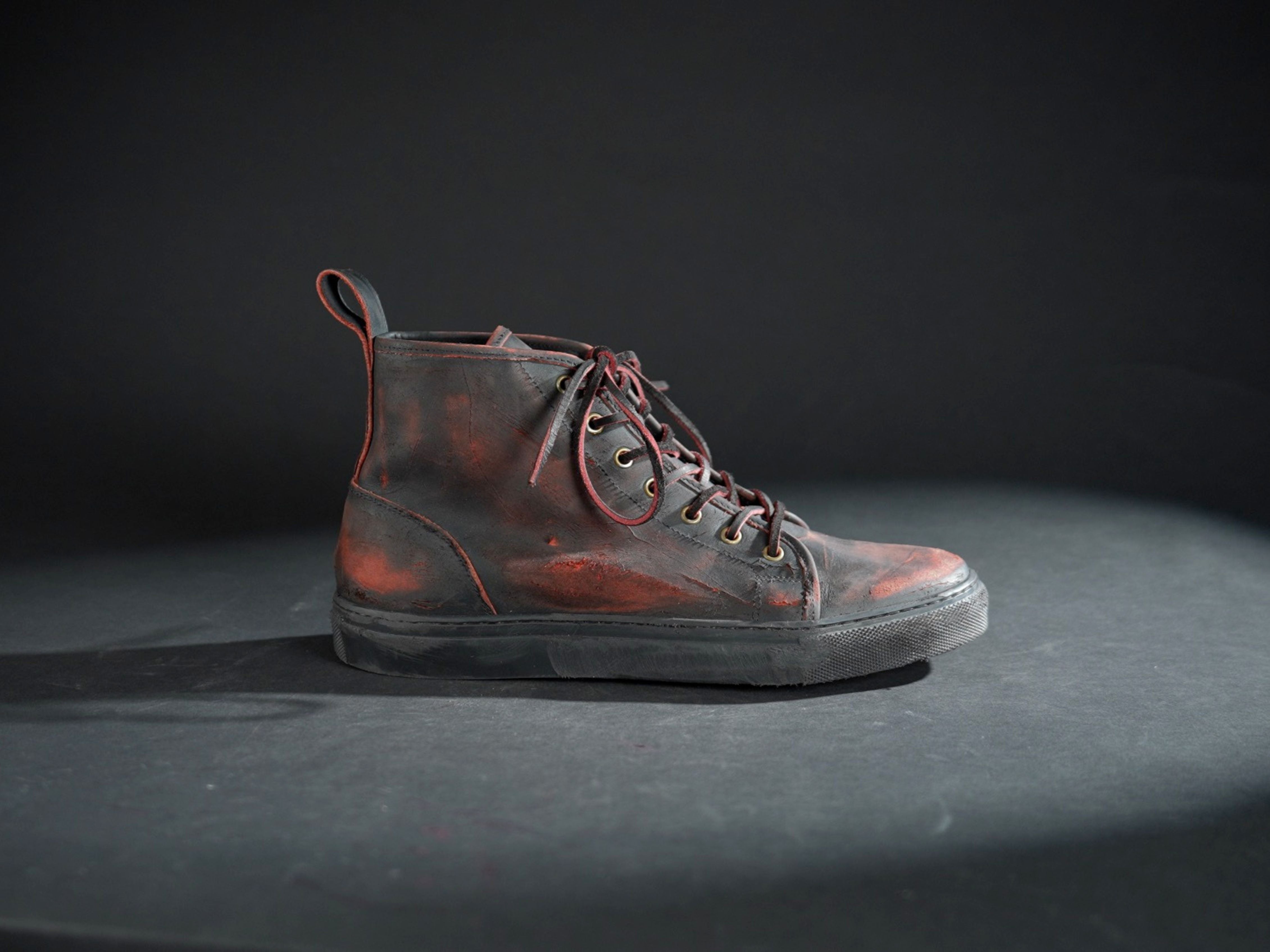 Blood Core Leather Laces - 203cm - GORAL 