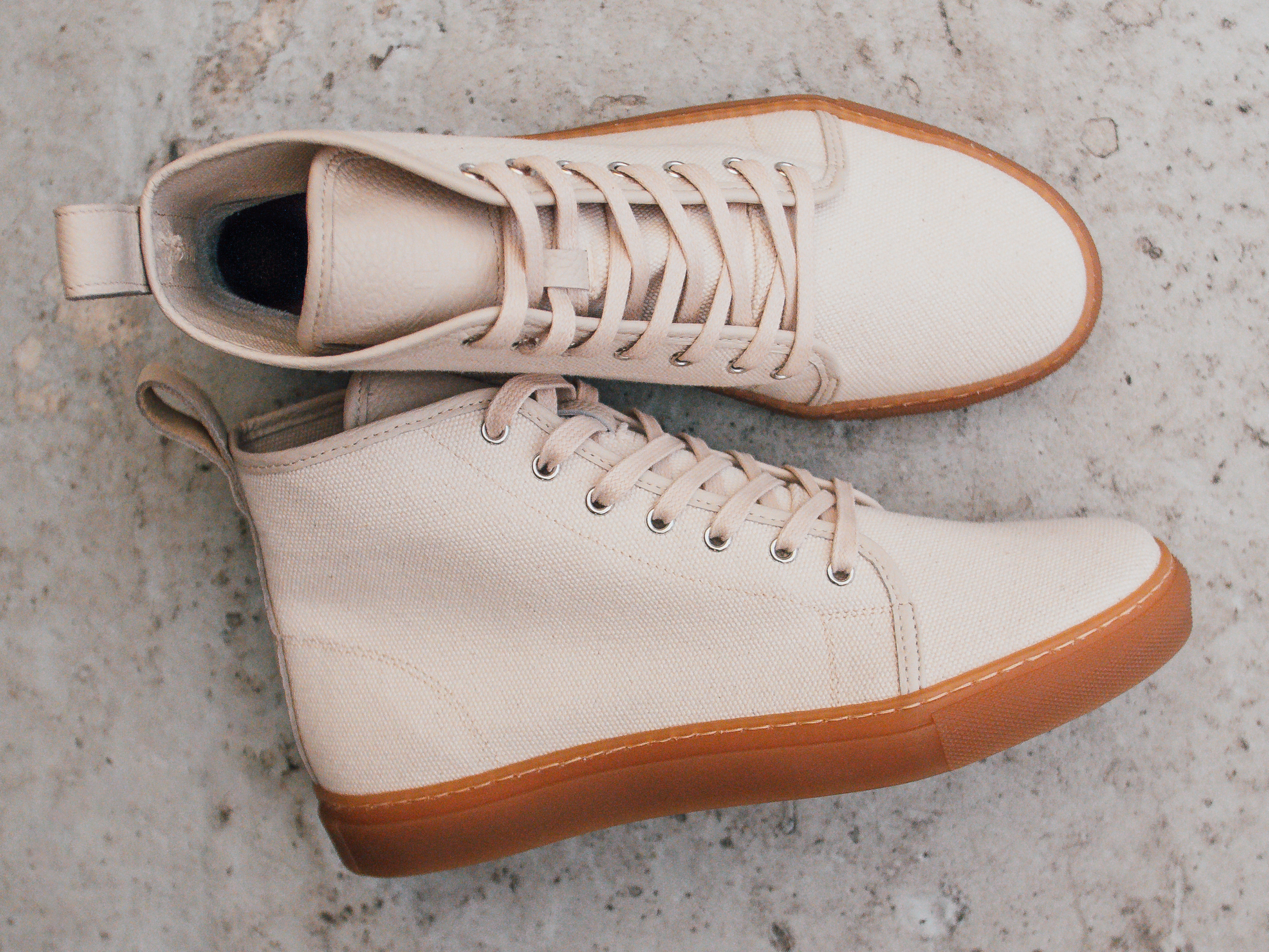 Rose Anvil X GORAL SMUGS High Top Sneaker - 32oz Canvas - Ready To Ship