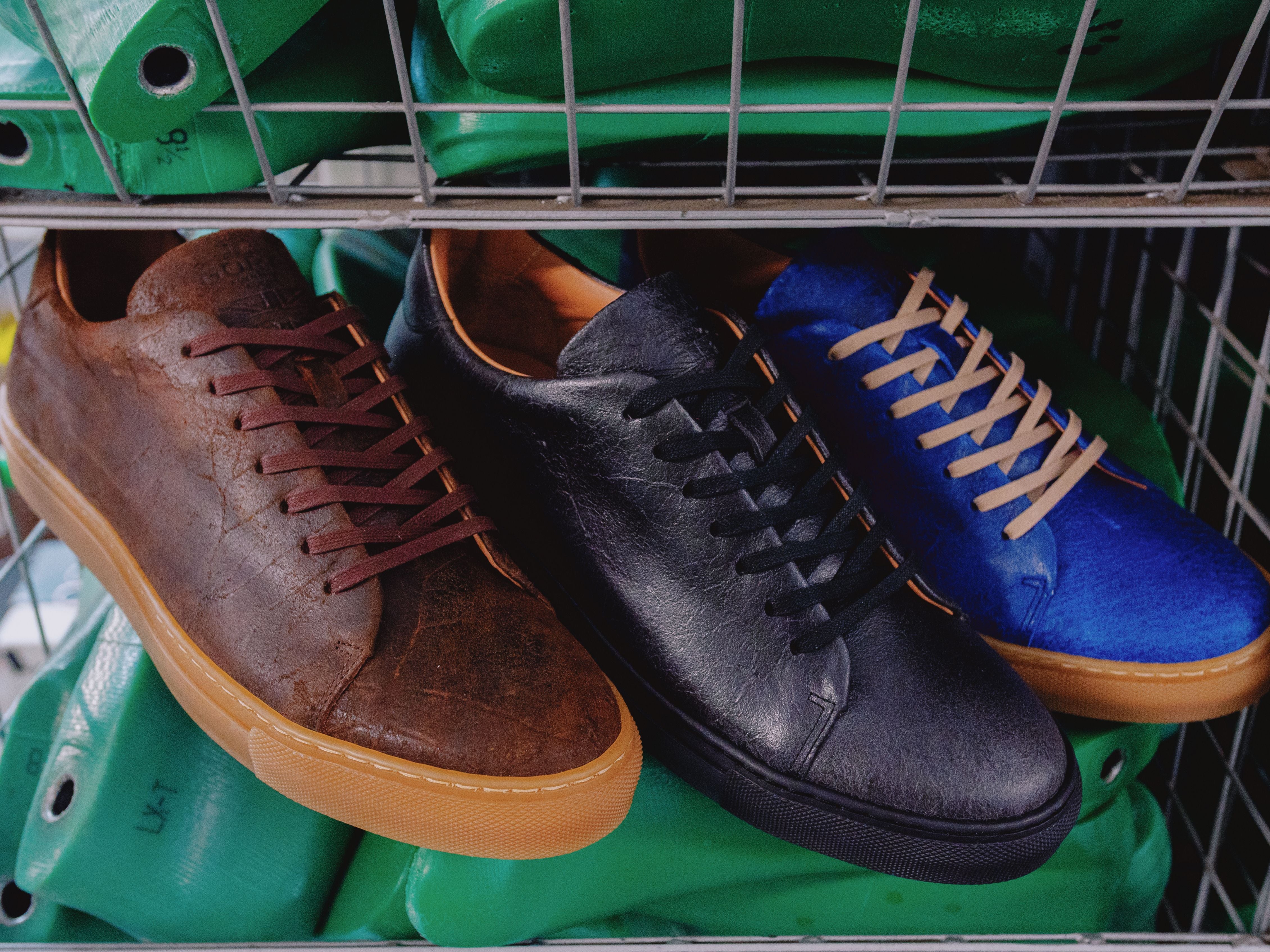 The Mellor II Sneaker - Charles F Stead Crazy Cow Brown