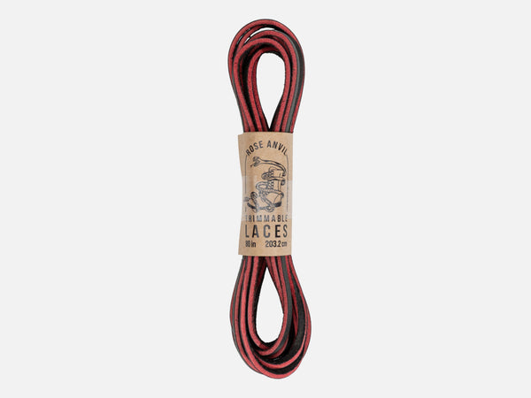 Blood Core Leather Laces - 203cm