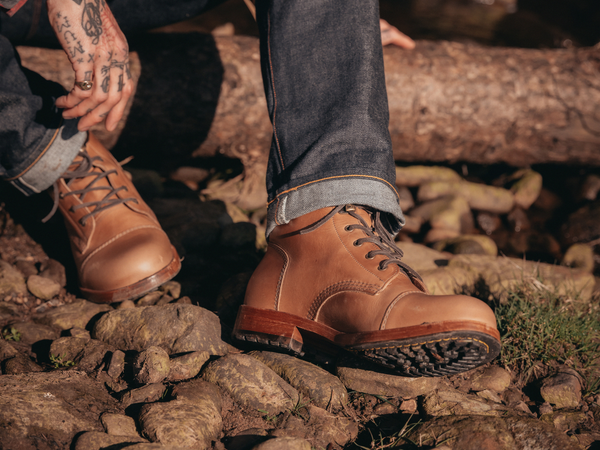The MATLOCK Service Boot - Horween Natural Leather - GORAL 