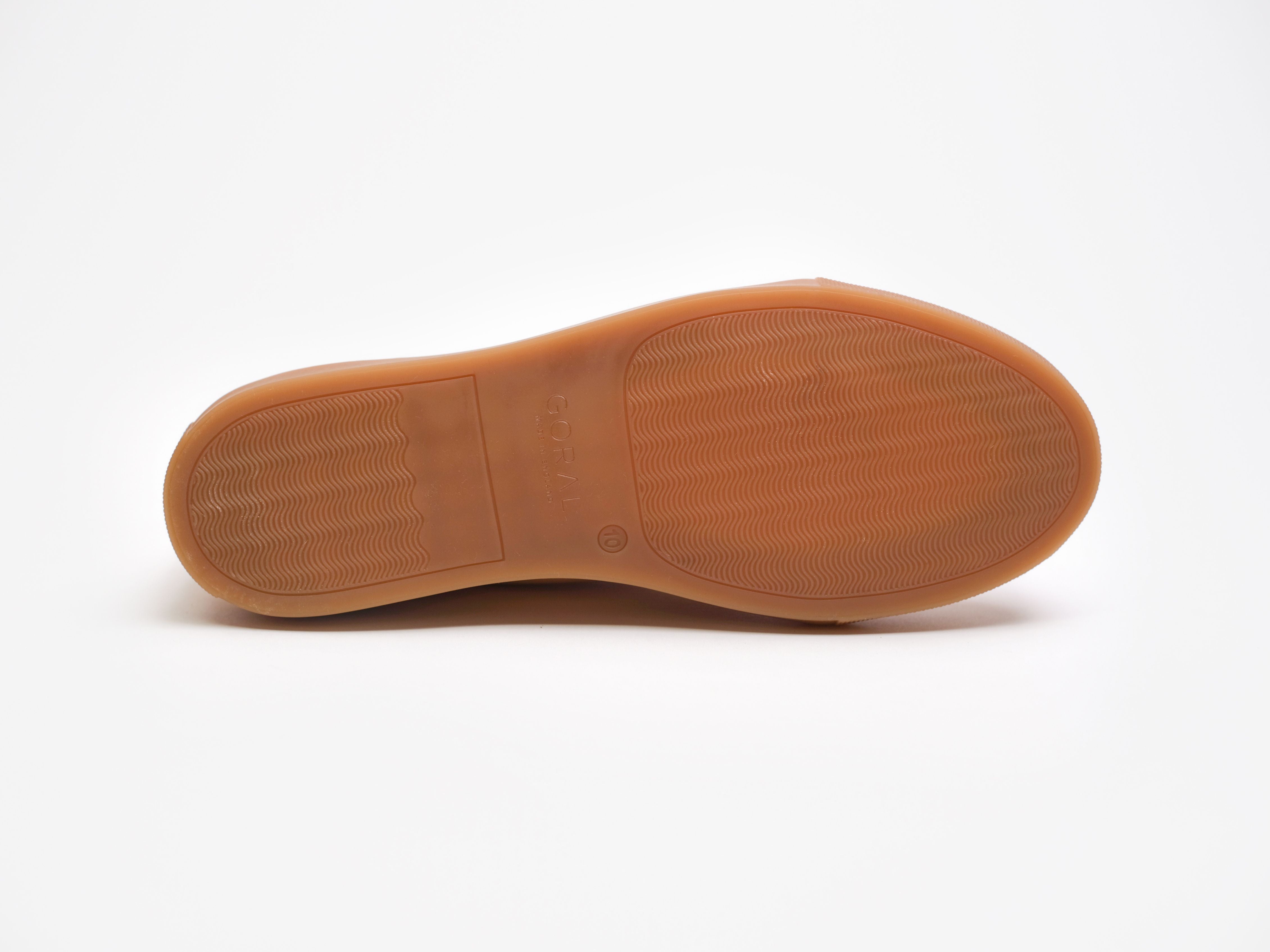 Rose Anvil X GORAL SMUGS High Top Sneaker 2.0 - Maryam Natural Veg Tan Leather