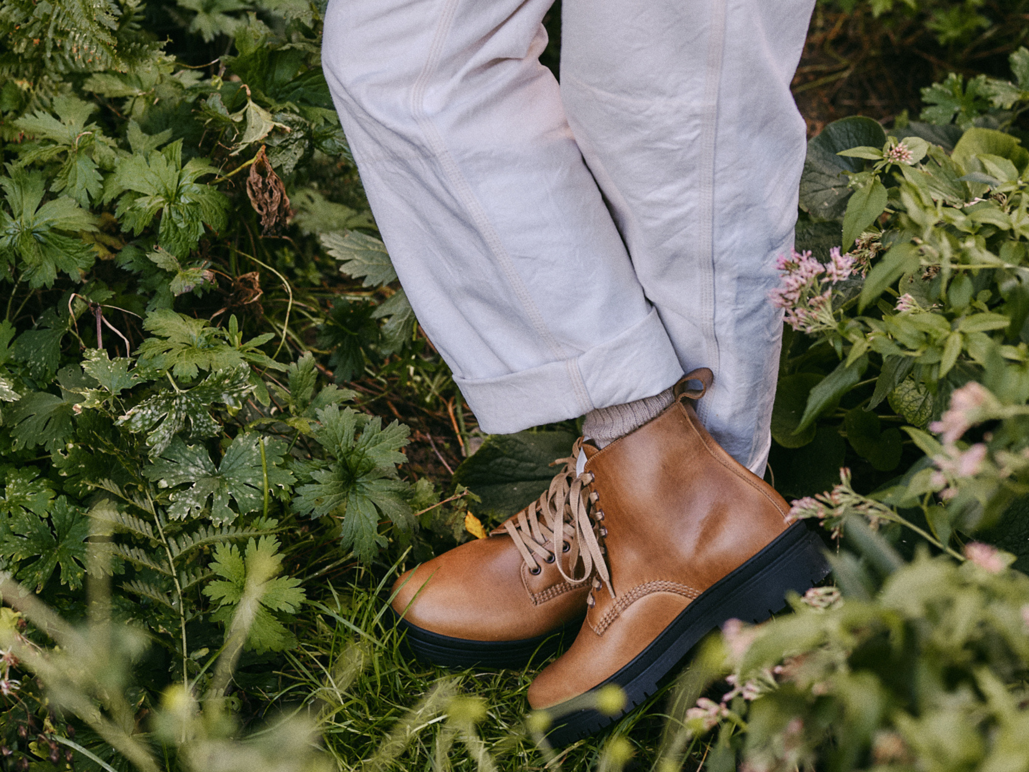 The Sharman Boot - Horween Natural Leather - GORAL 