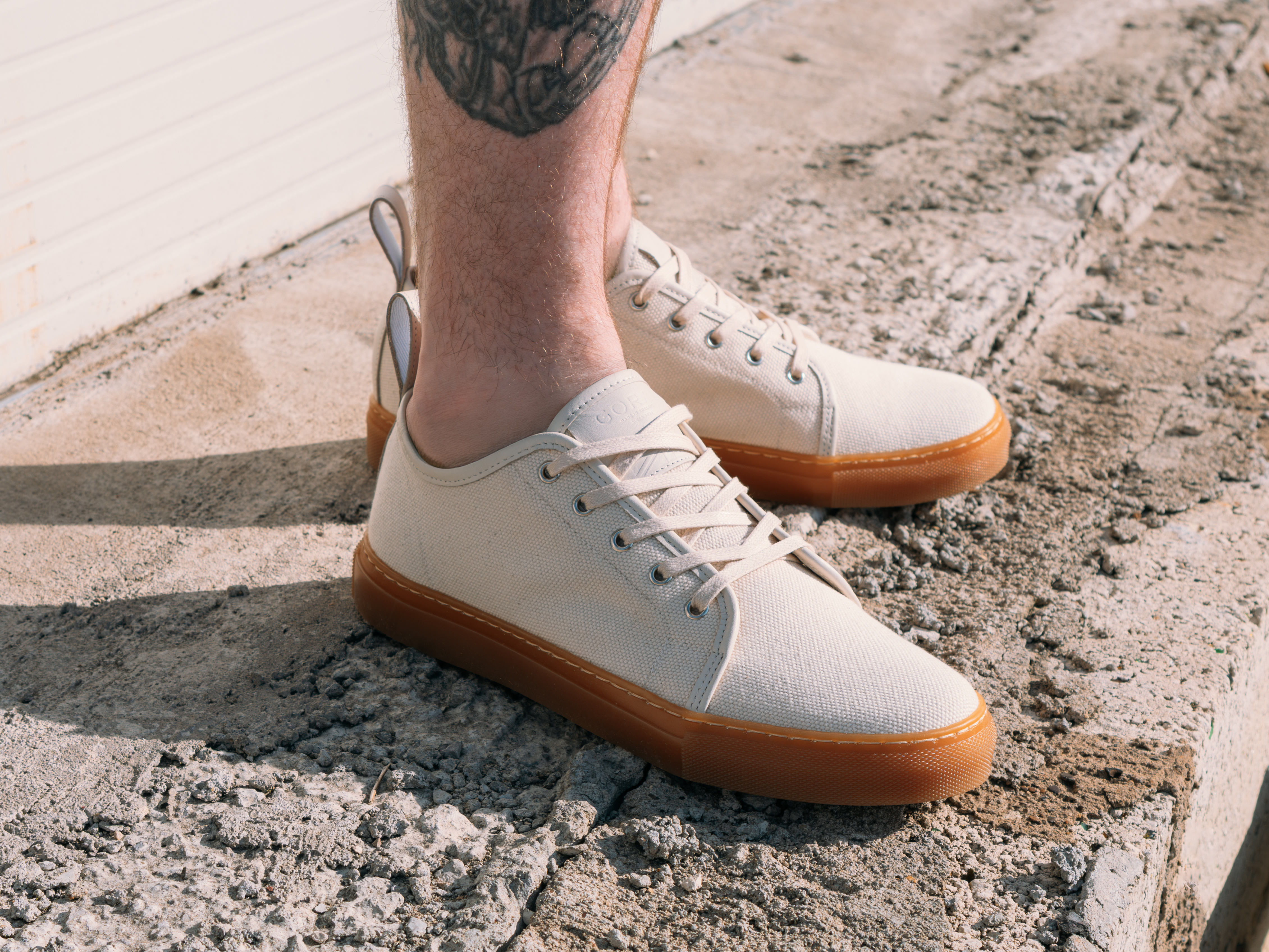 SMUGS Rose Anvil X GORAL Low Top Sneaker - 32oz Canvas - Ready To Ship - GORAL 