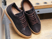 The Mellor II Sneaker - Horween Aspen Dark Brown Leather