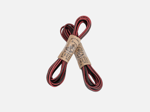 Blood Core Leather Laces - 203cm