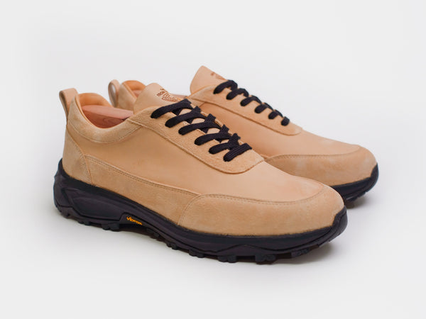 Samara Vibram Sneaker - Maryam Natural Veg Tan Leather