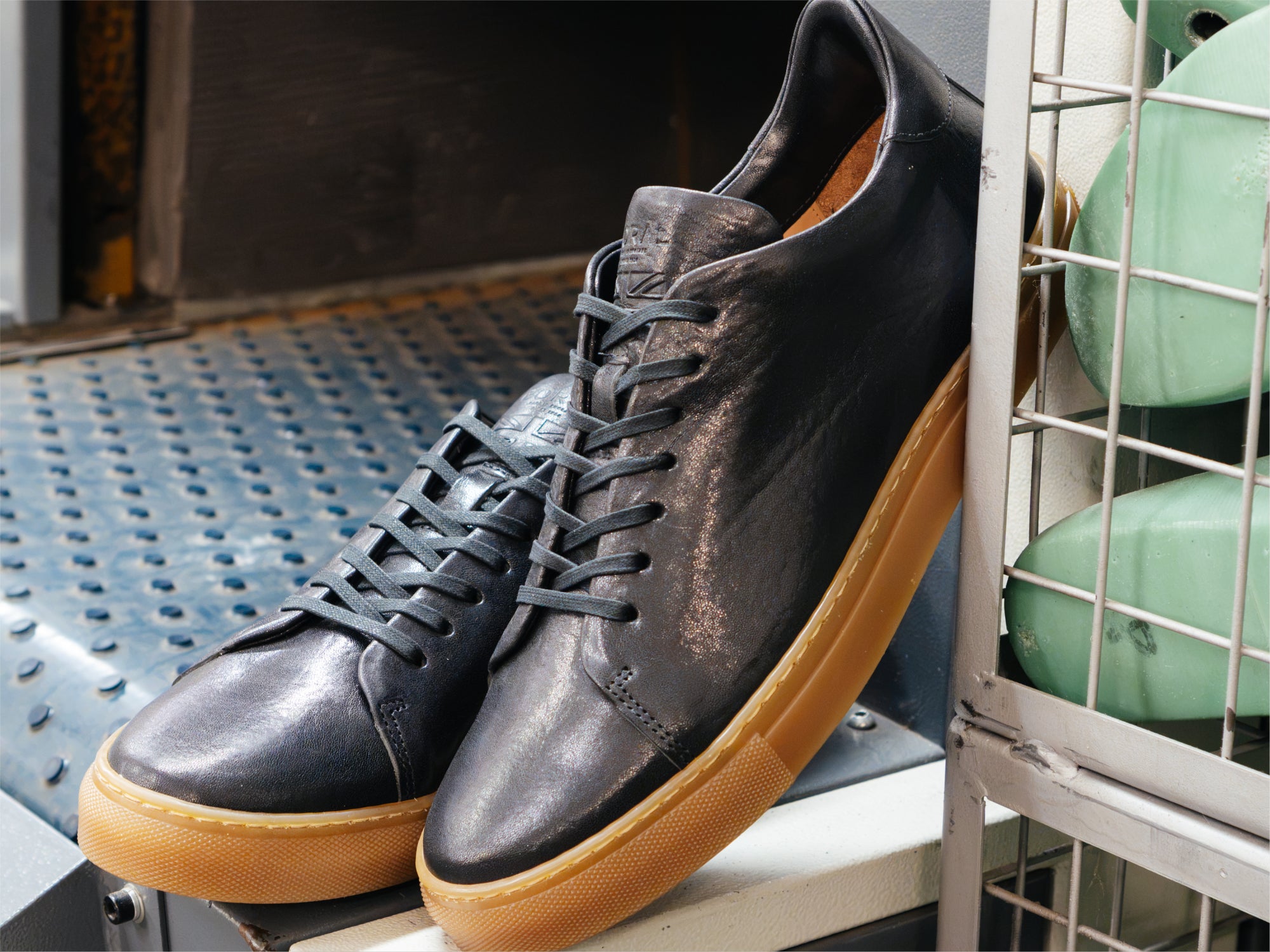 The Mellor II Sneaker - Horween Aspen Dark Brown Leather