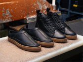 SLUGGS Rose Anvil x GORAL Slip On Shoes - Horween Black Leather PRE-ORDER - GORAL 