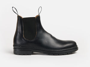 The Baslow Chelsea Boot - Horween Chromexcel Black Leather