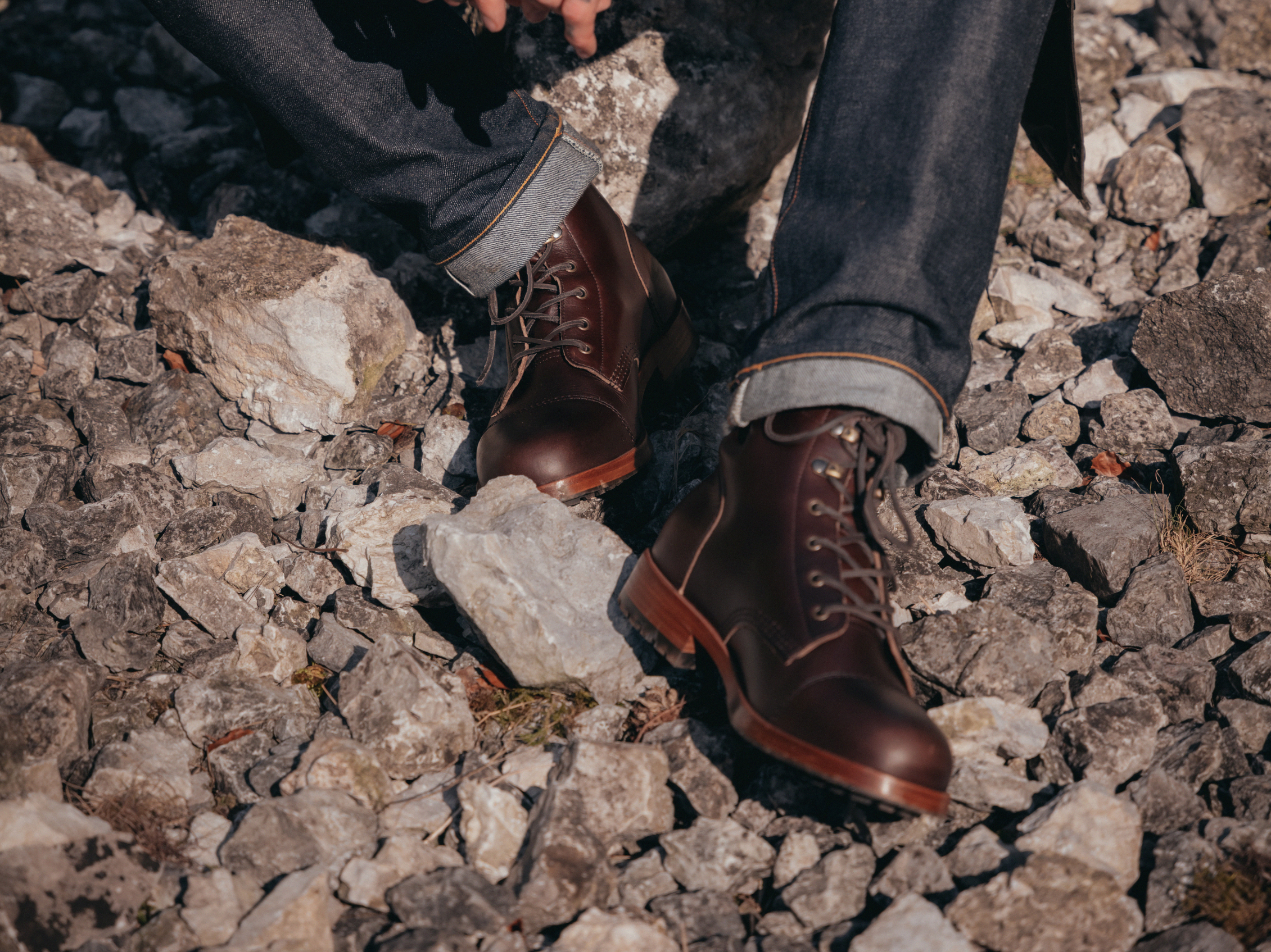 The MATLOCK Service Boot - Horween Dark Brown Leather - GORAL 