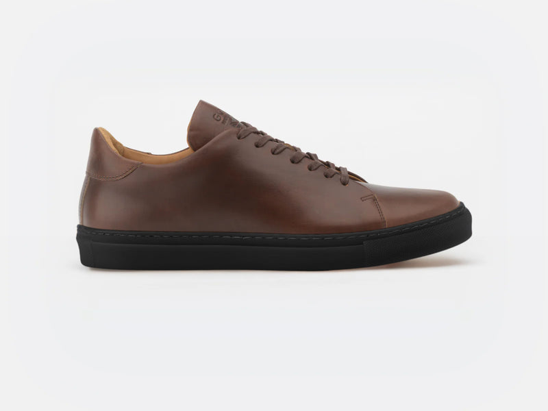 The Mellor II Sneaker - Horween Dark Brown Leather