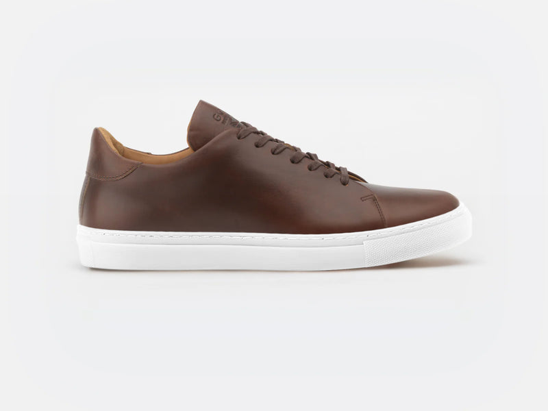 The Mellor II Sneaker - Horween Dark Brown Leather