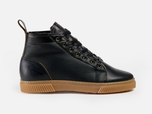 The "MUGGS" 2.0 - Horween Black Leather PRE-ORDER - GORAL 