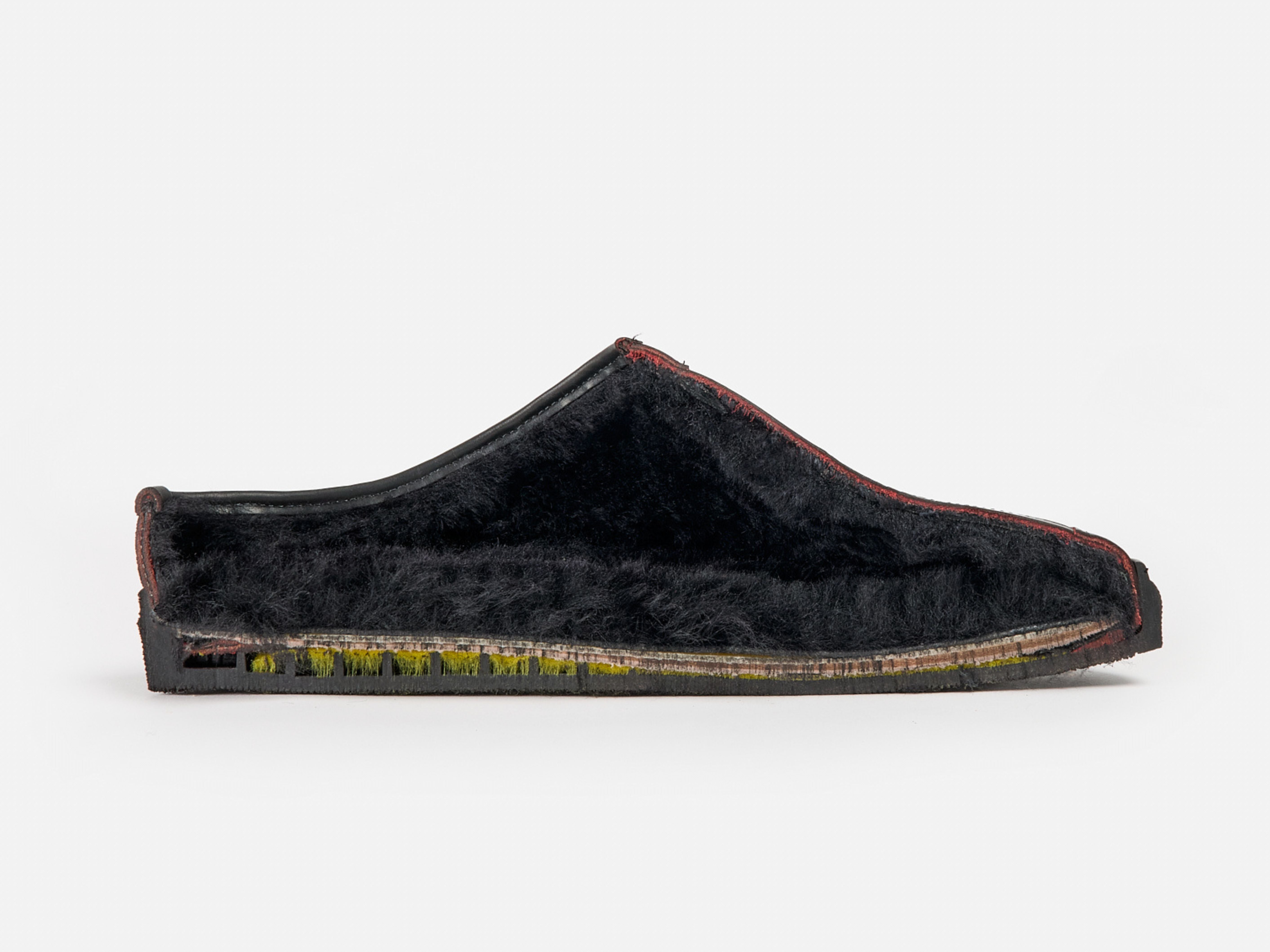 Rose Anvil x GORAL SLUGGS Slip On Shoes - Blood Core Leather PRE-ORDER - GORAL 