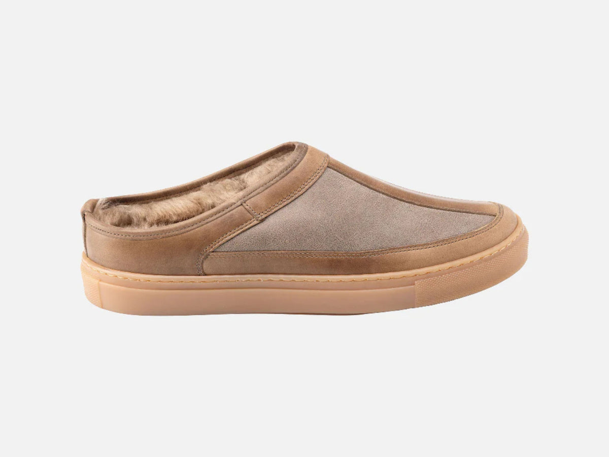 Rose Anvil x GORAL SLUGGS Slip On Shoes - Horween Natural Leather PRE-ORDER
