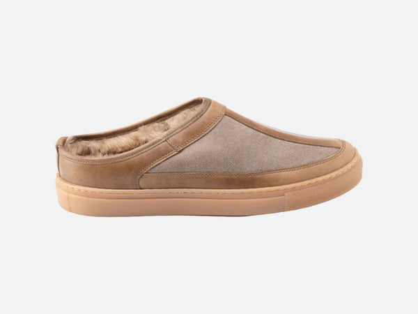Rose Anvil x GORAL SLUGGS Slip On Shoes - Horween Natural Leather PRE-ORDER - GORAL 