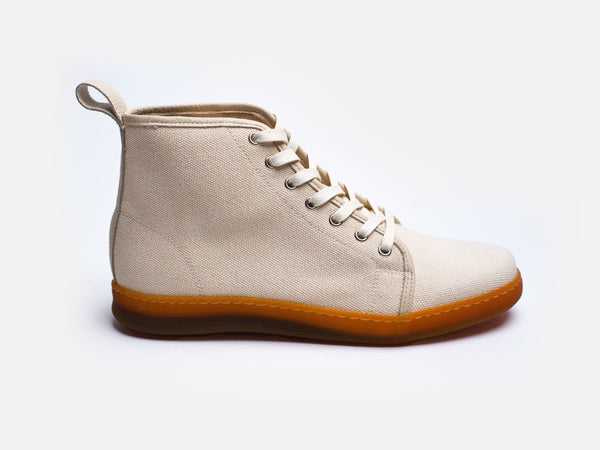 Rose Anvil X GORAL SMUGS High Top Sneaker 2.0 - Canvas Sock Eater Lactae Hevea PRE-ORDER