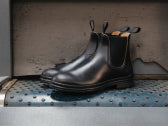 BASLOW Chelsea Boot - Horween Chromexcel Black Leather - GORAL 