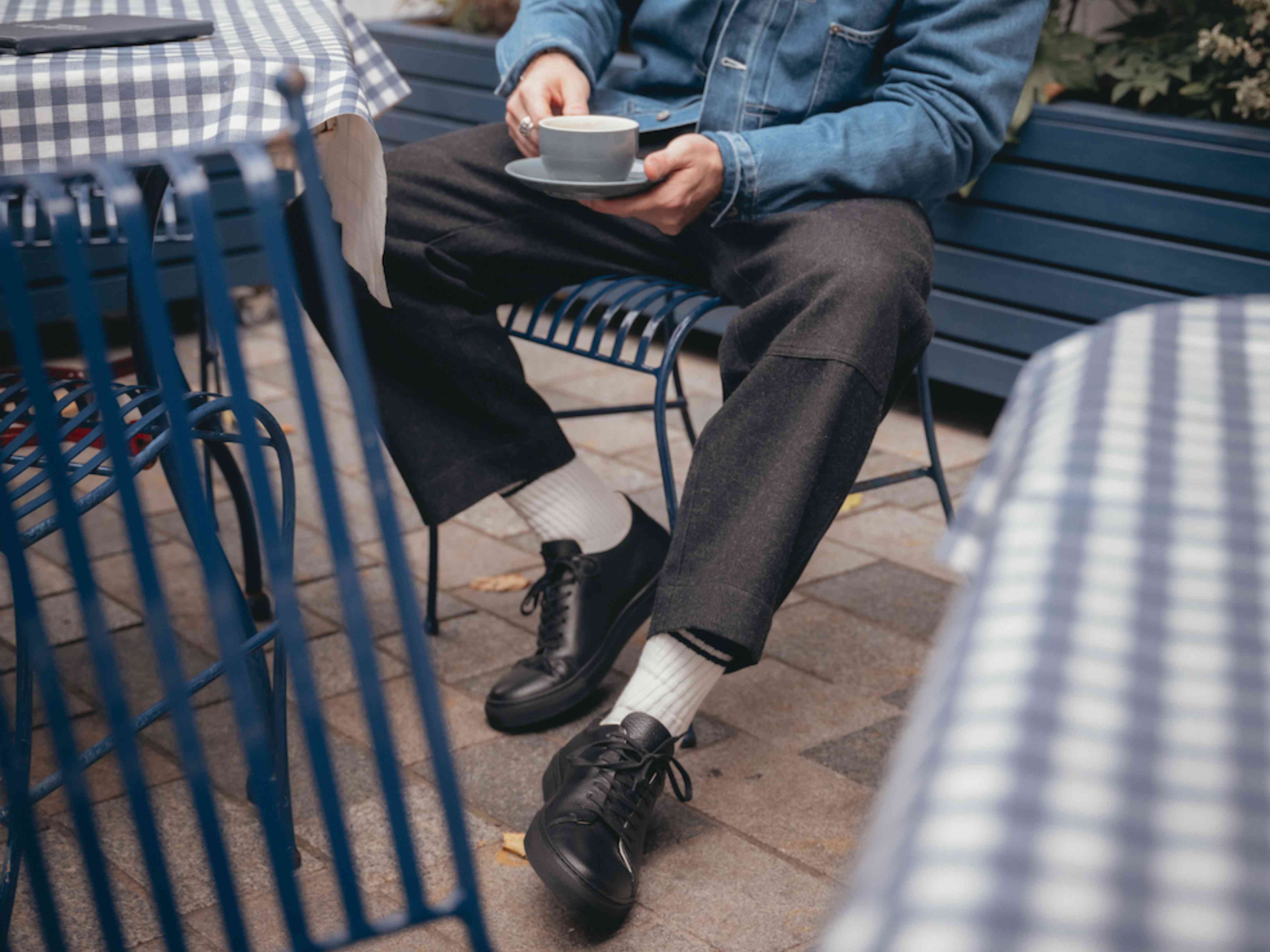 The Mellor II Sneaker - Mastrotto Adria Black Leather - GORAL 