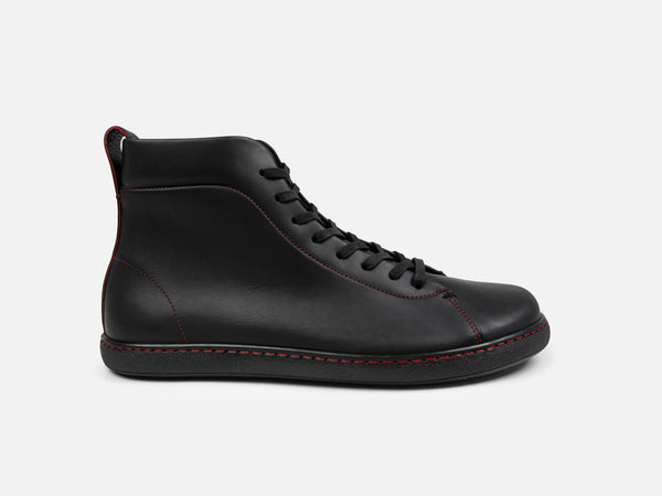 WALKLEY Barefoot High Top Blood Core Leather Sneaker - GORAL 