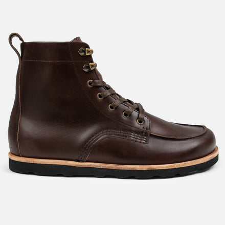 PORTER Barefoot Apron Boot - Dark Brown Horween Chromexcel Leather