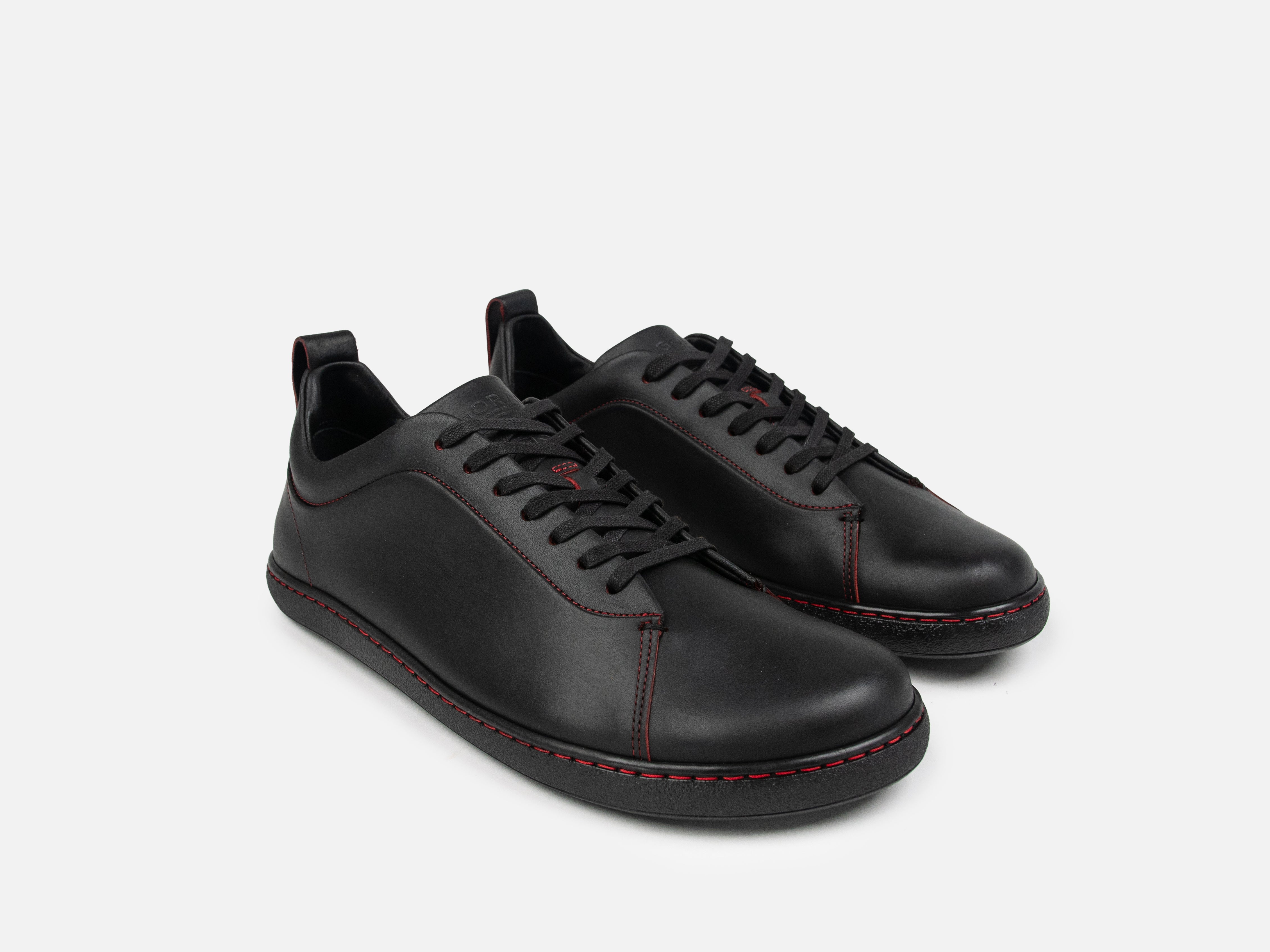 WALKLEY Barefoot Low Top Blood Core Leather Sneaker - GORAL 