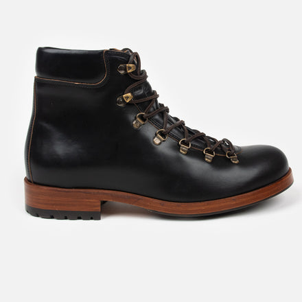 HAROLD Hiking Boot - Horween Black Leather