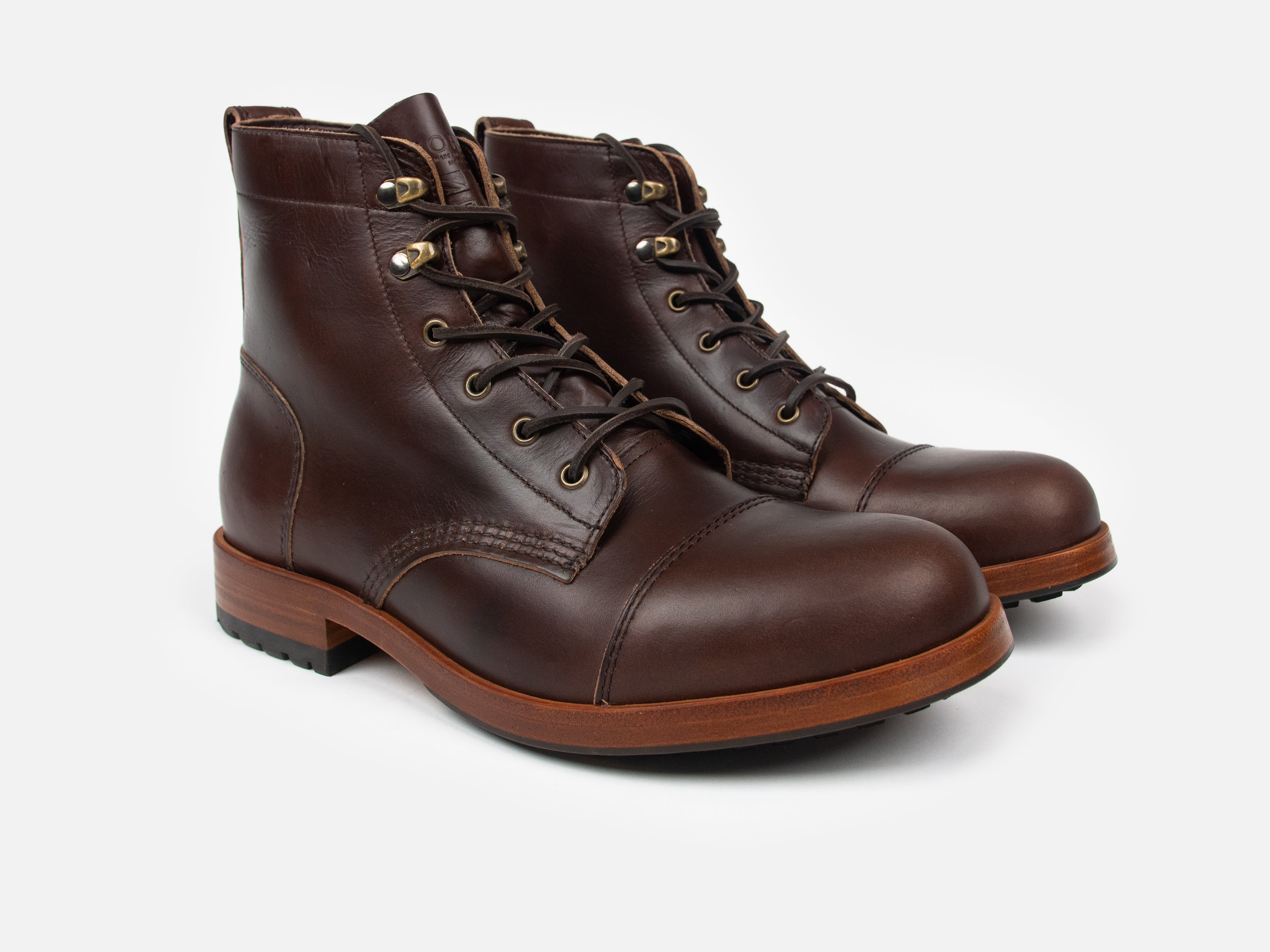 The MATLOCK Service Boot - Horween Dark Brown Leather - GORAL 