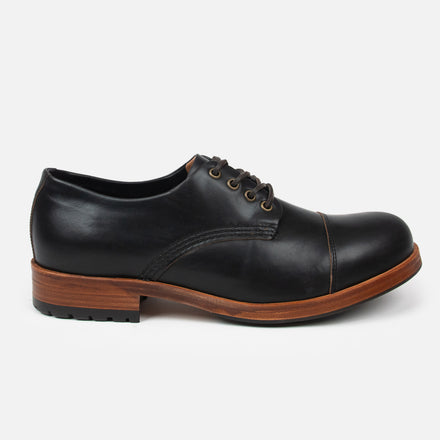 CASTLETON Shoe - Horween Black Leather