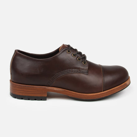 CASTLETON Shoe - Horween Dark Brown Leather