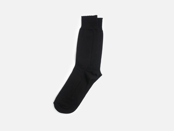 Black Thin Boot Socks