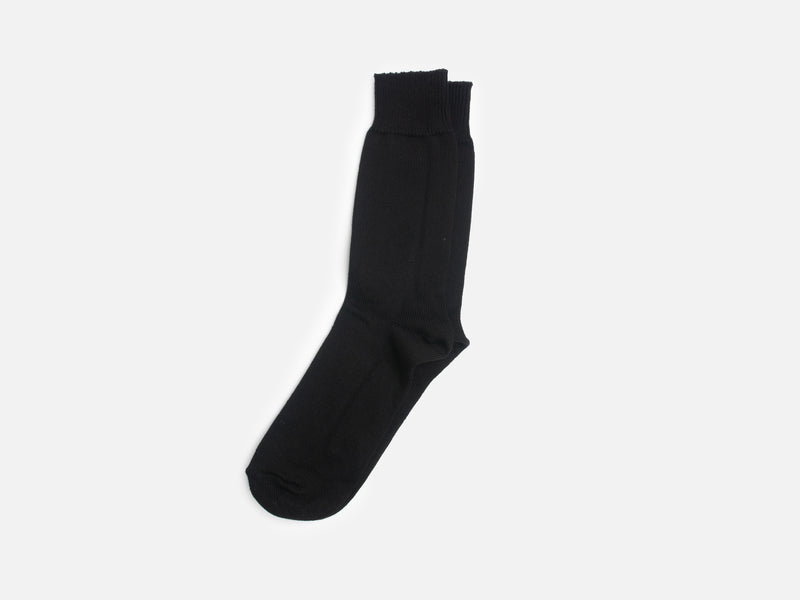 Black Thin Boot Socks