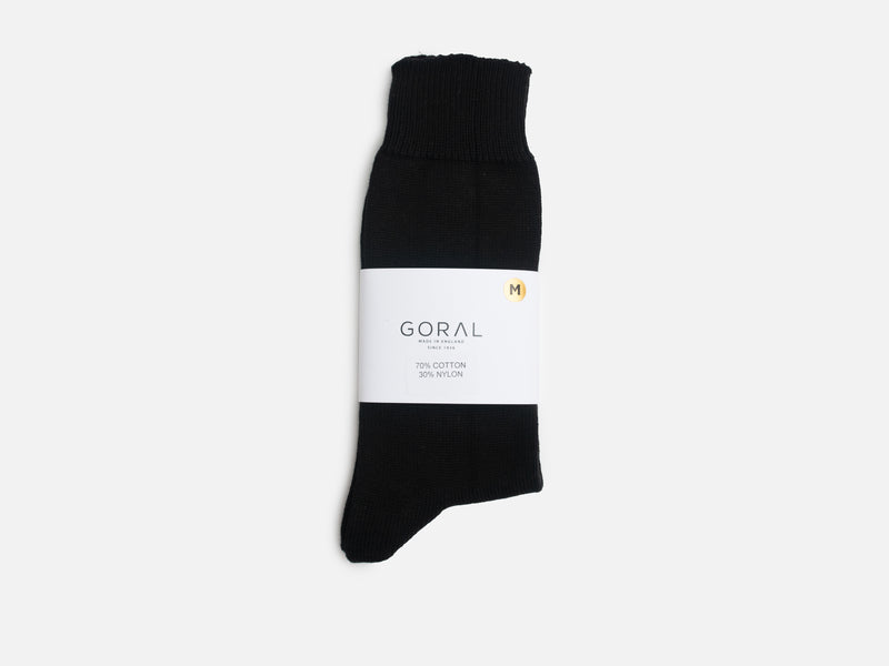 Black Thin Boot Socks