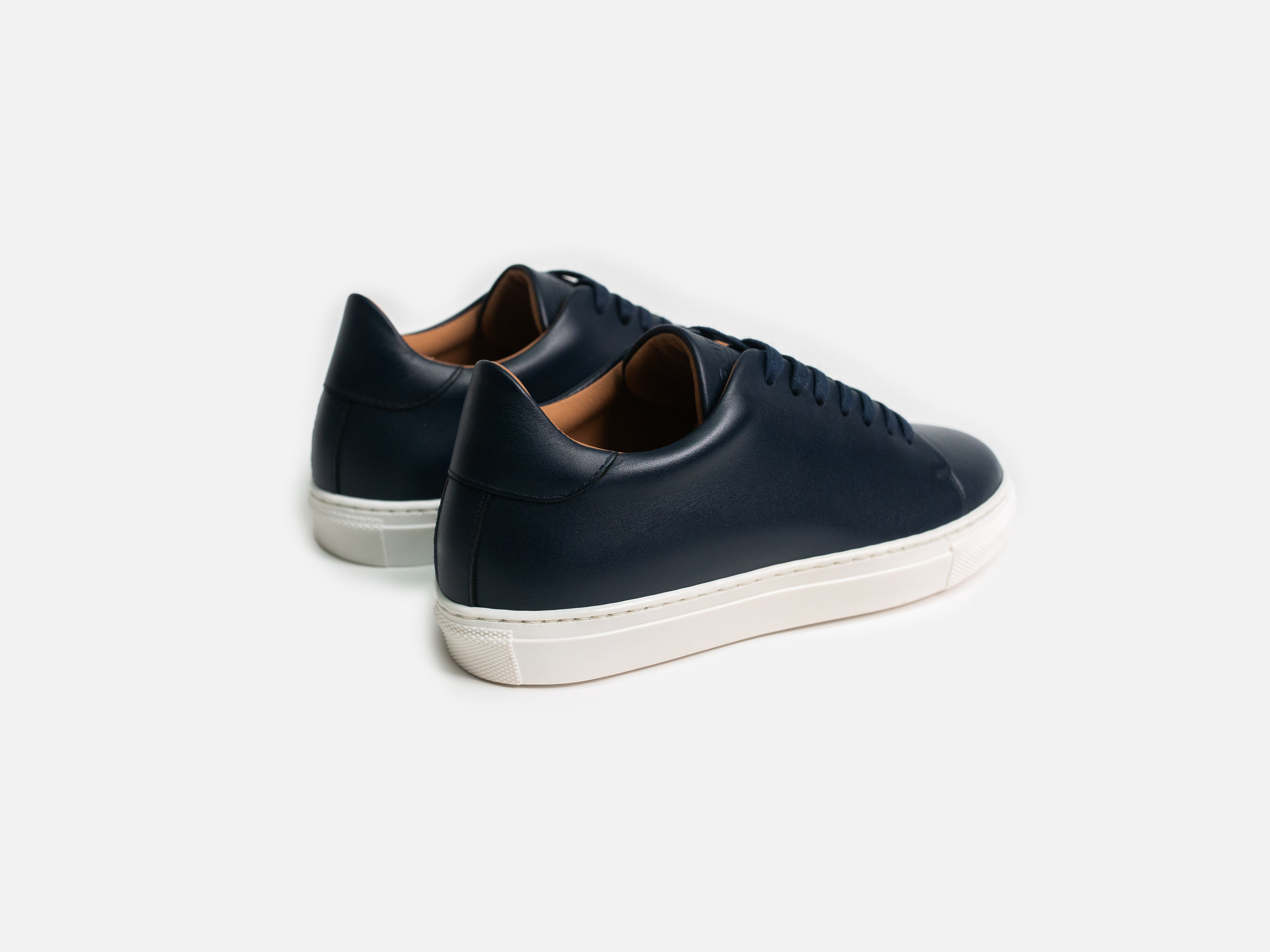 The Mellor II - Calfskin Nappa Navy Leather (Womens) - GORAL 
