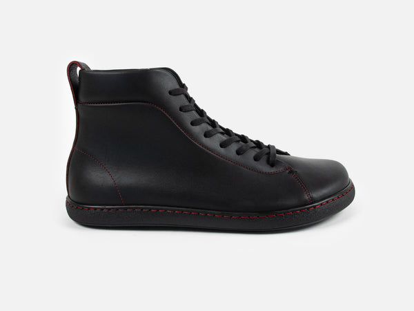 WALKLEY Barefoot High Top Blood Core Leather Sneaker - GORAL 
