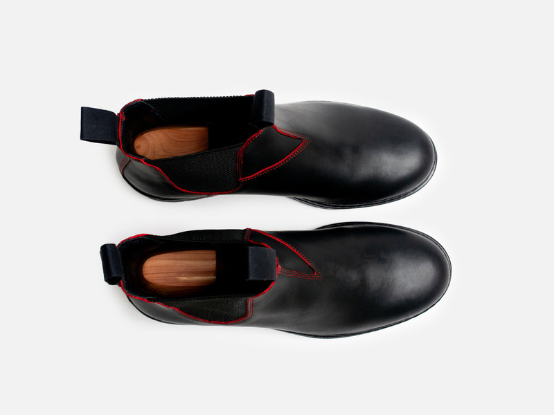 The Baslow Chelsea Boot - Blood Core Leather