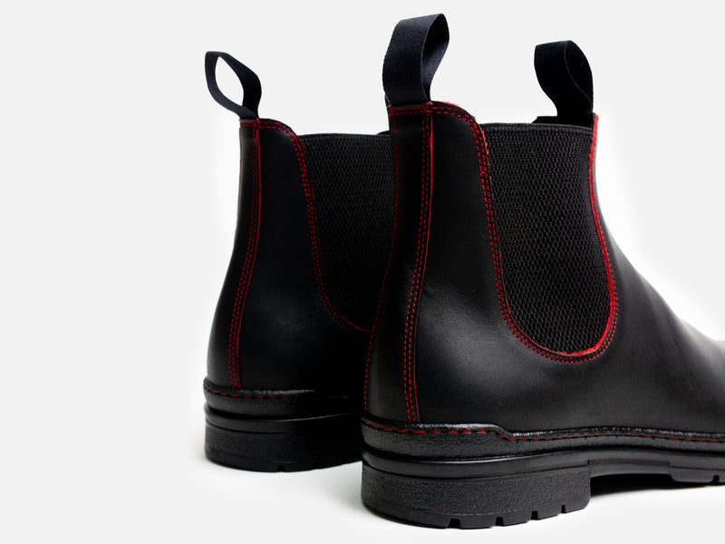 The Baslow Chelsea Boot - Blood Core Leather