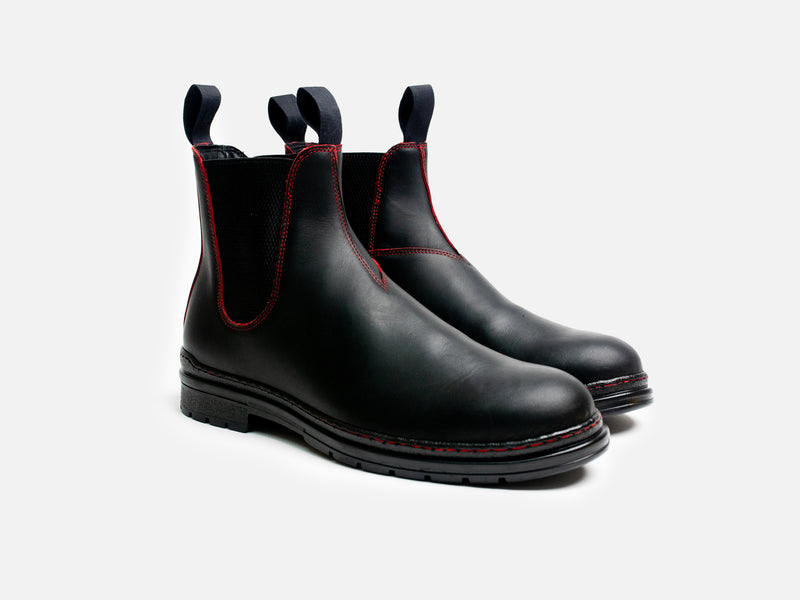 The Baslow Chelsea Boot - Blood Core Leather