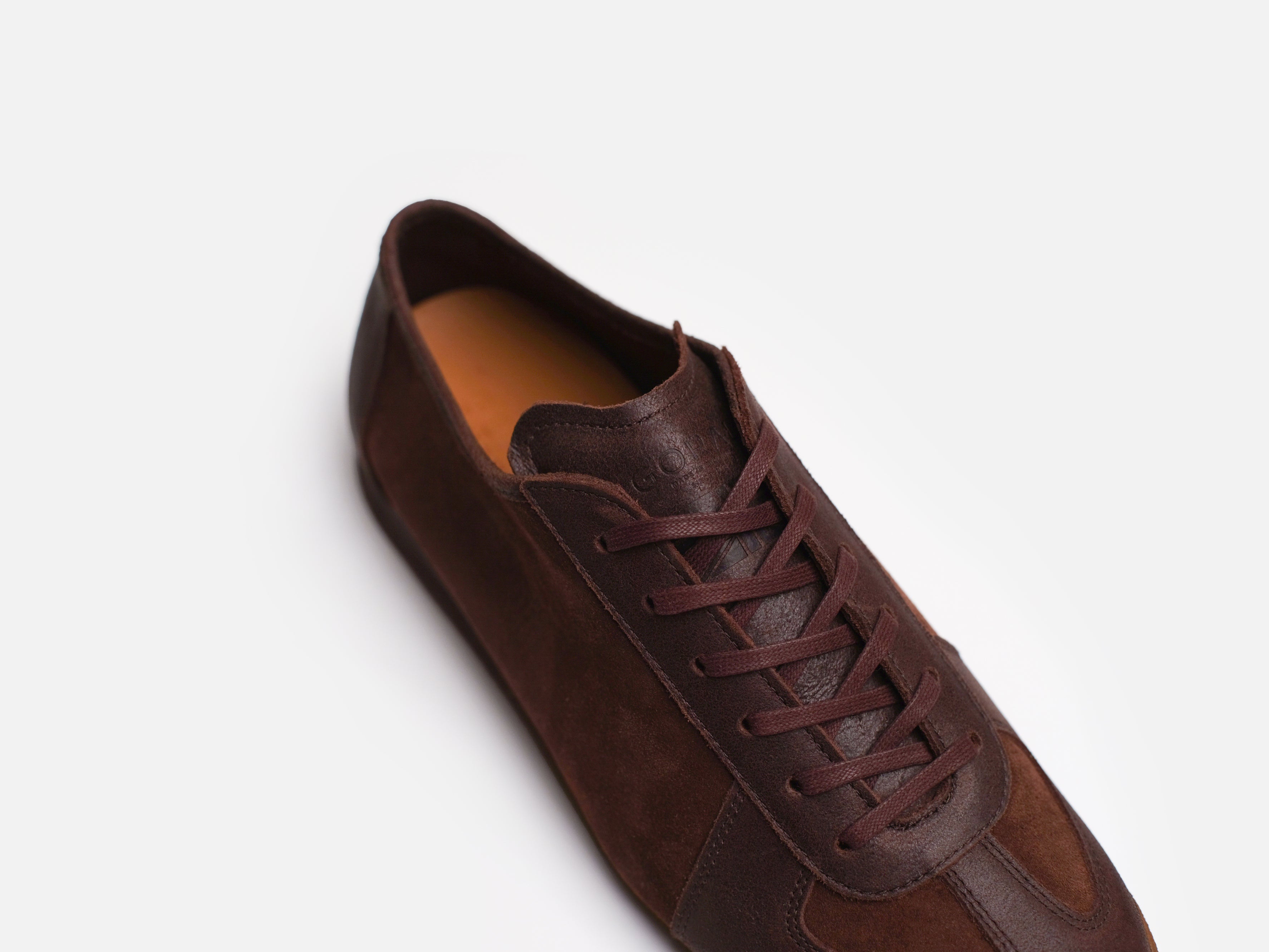 The Roma - Opera Go Rain Chocolate Leather Low Top GAT Sneaker