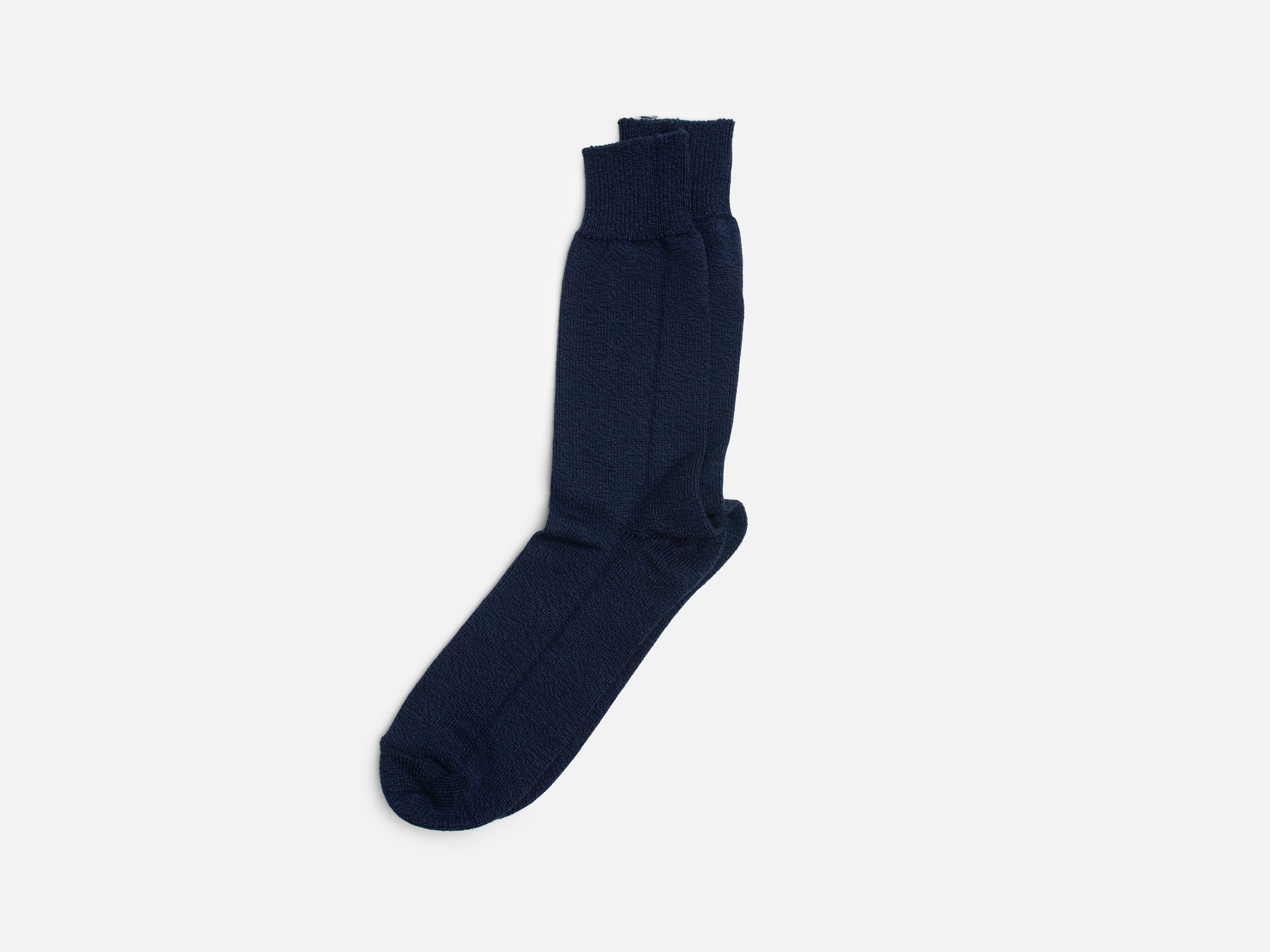 Navy Thin Boot Socks