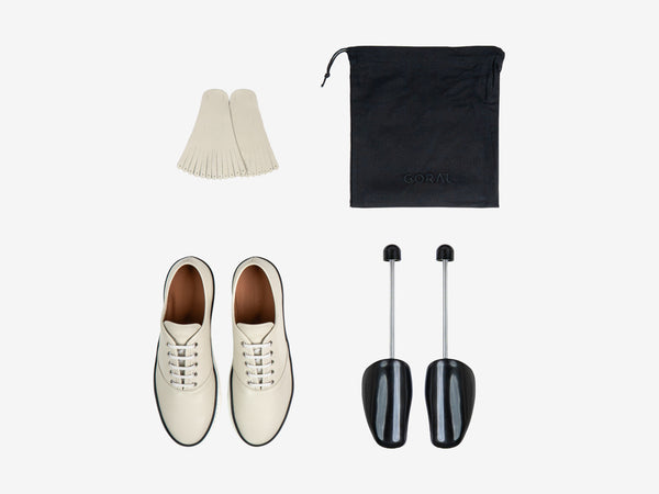 Garmsville by Goral Deck Shoe - Pearl Mastrotto Adria Leather - GORAL 