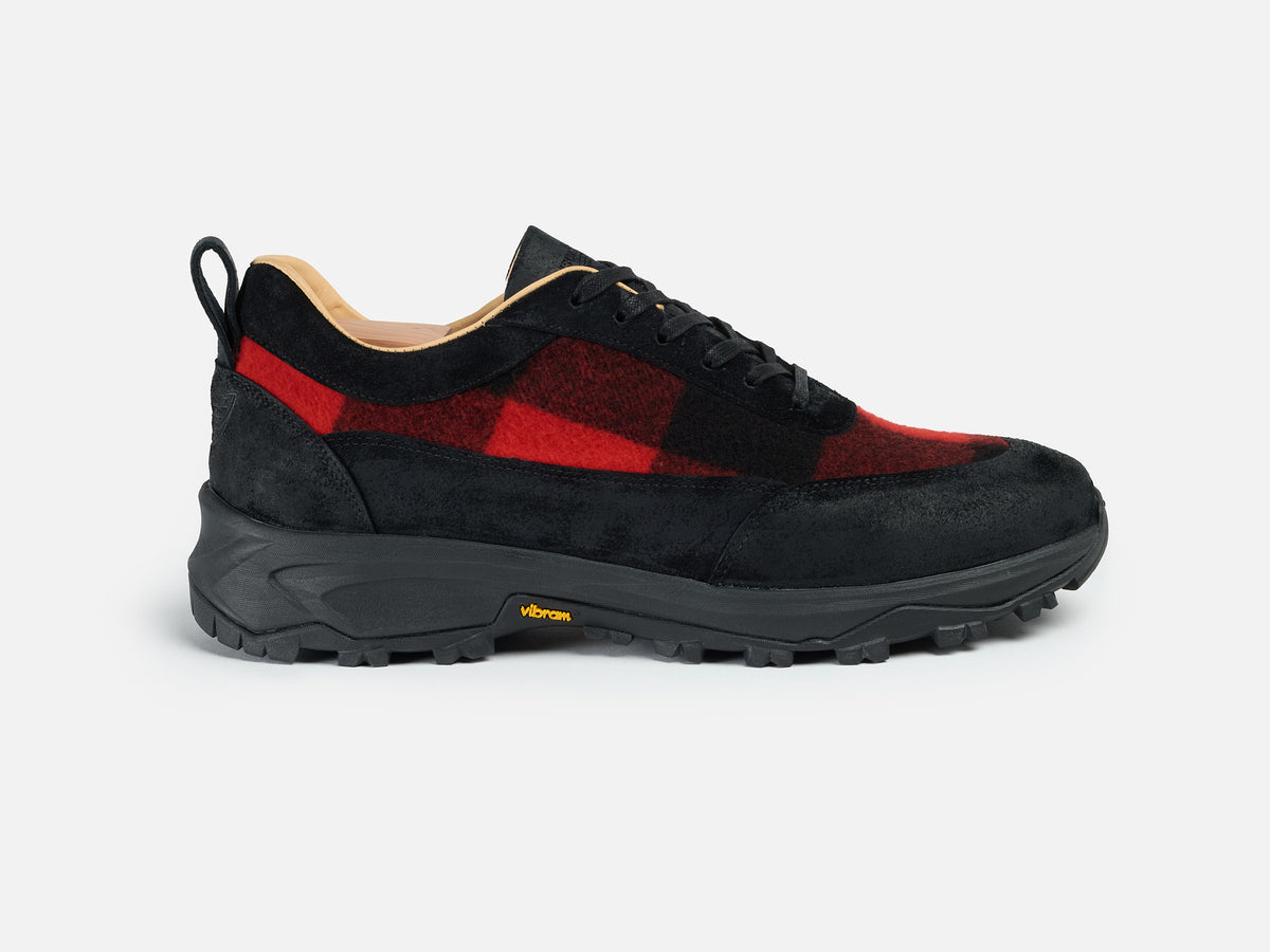 Samara Vibram Sneaker - American Wool Red Plaid (pre-order)