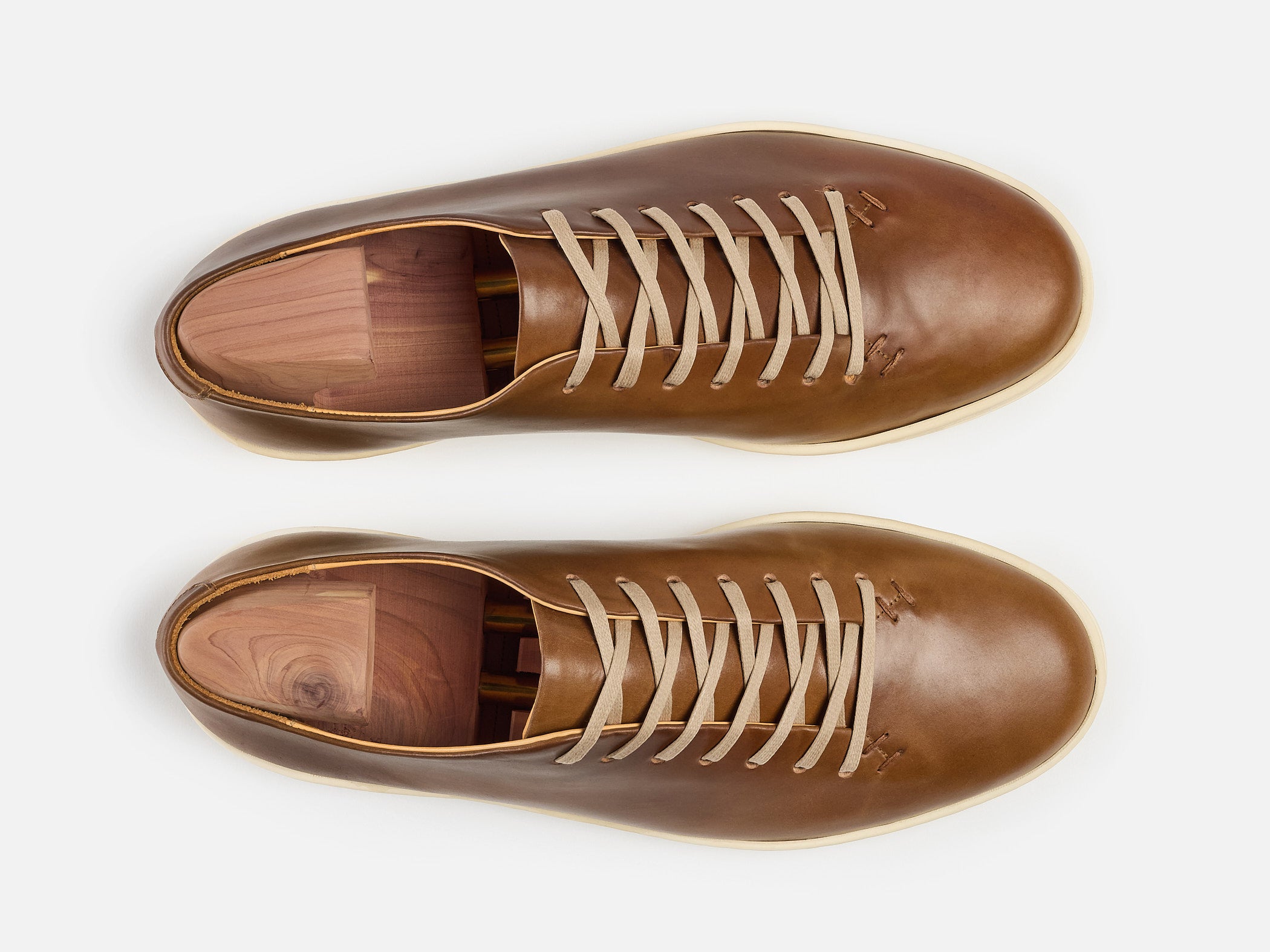 Hanley Sneaker - Horween Shell Cordovan Bourbon