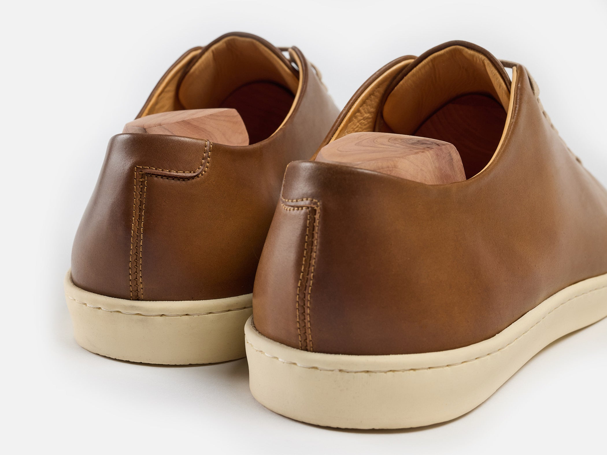 Hanley Sneaker - Horween Shell Cordovan Bourbon