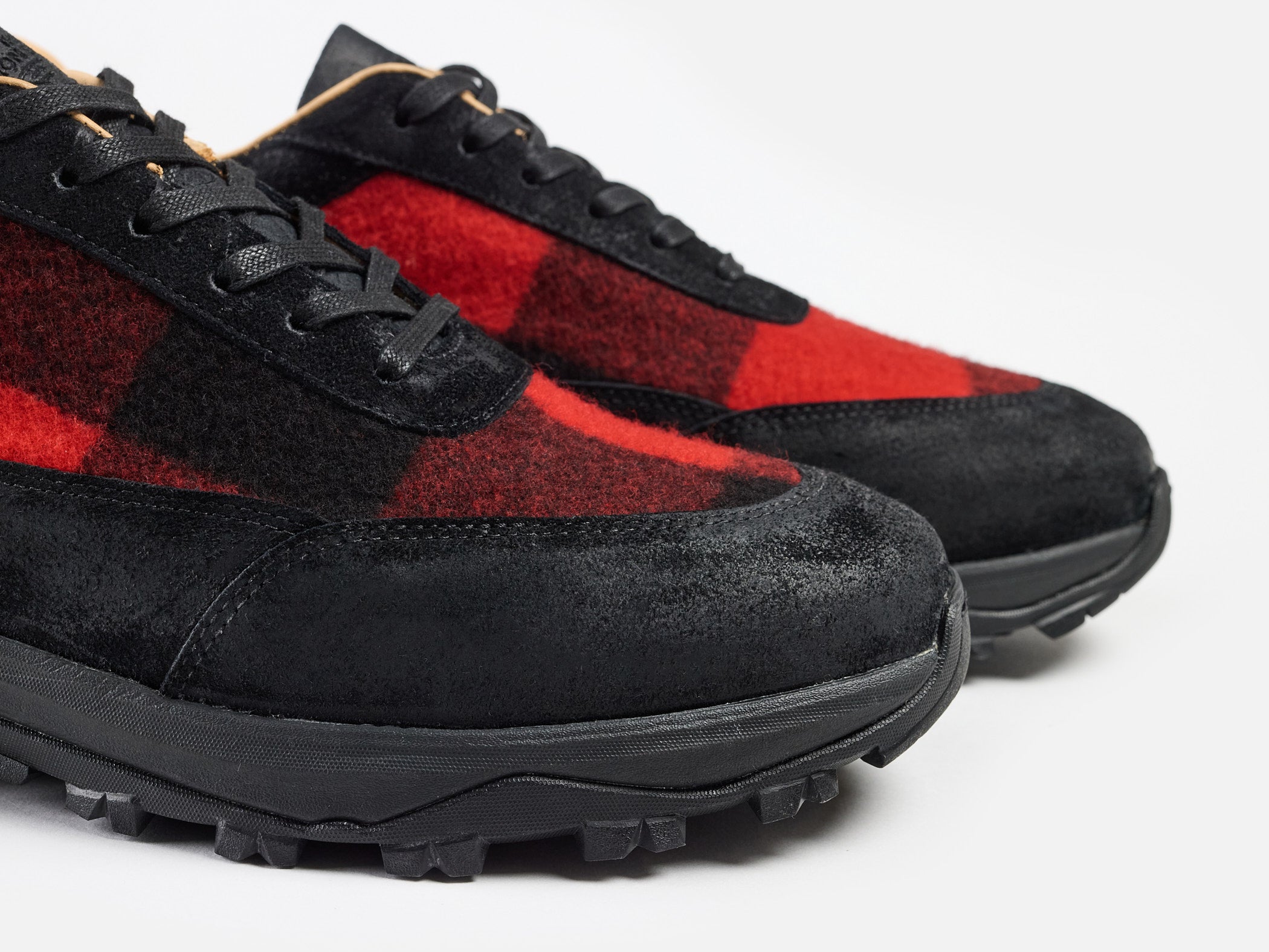 Samara Vibram Sneaker - American Wool Red Plaid (pre-order)